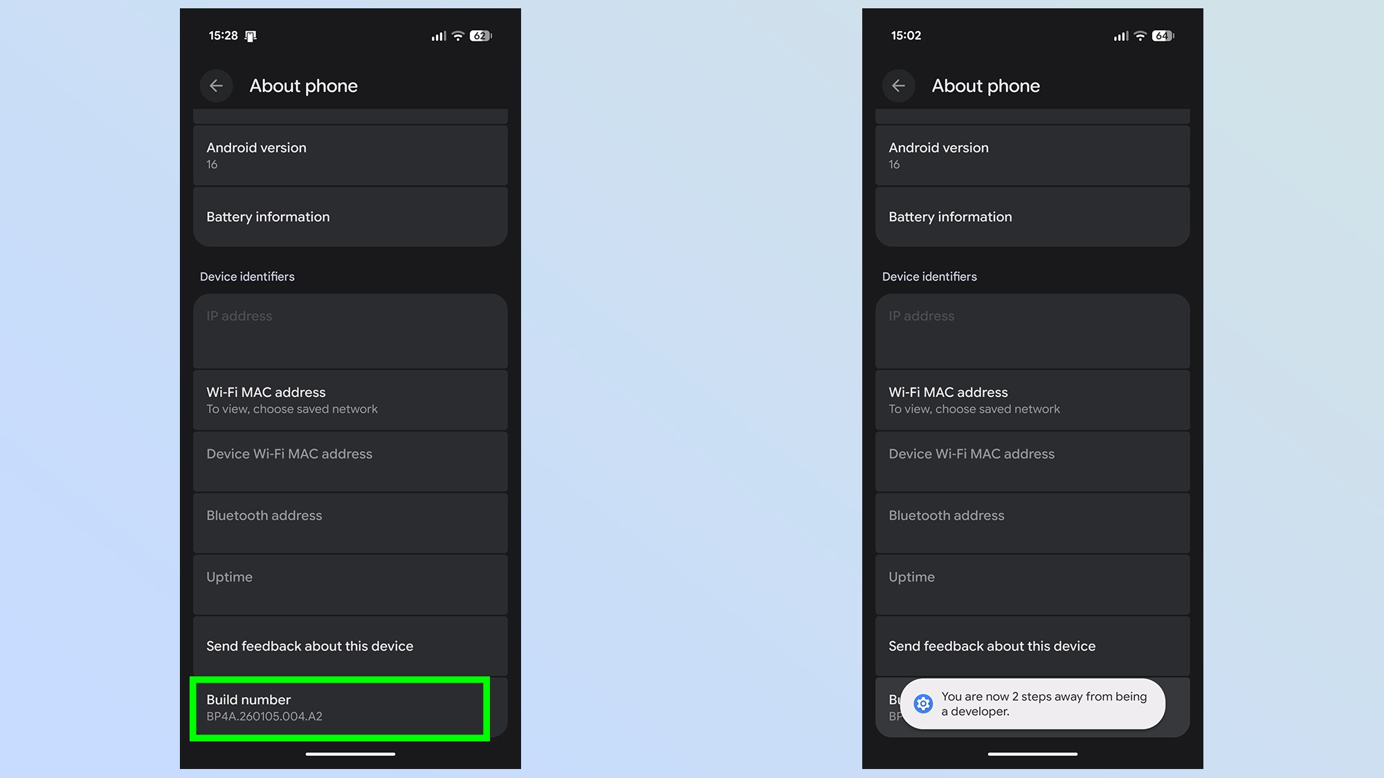 how to disable android hidden feature that could affect battery life