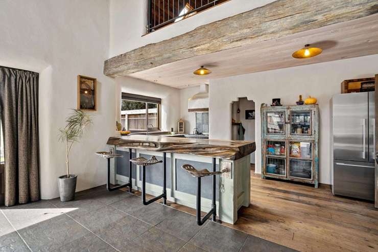 9 Balneaves Lane, in Albert Town, Wānaka, is up for grabs. The ranch is the work of Mike Wight and his late partner, Sandra Tumaru. Photo / Supplied