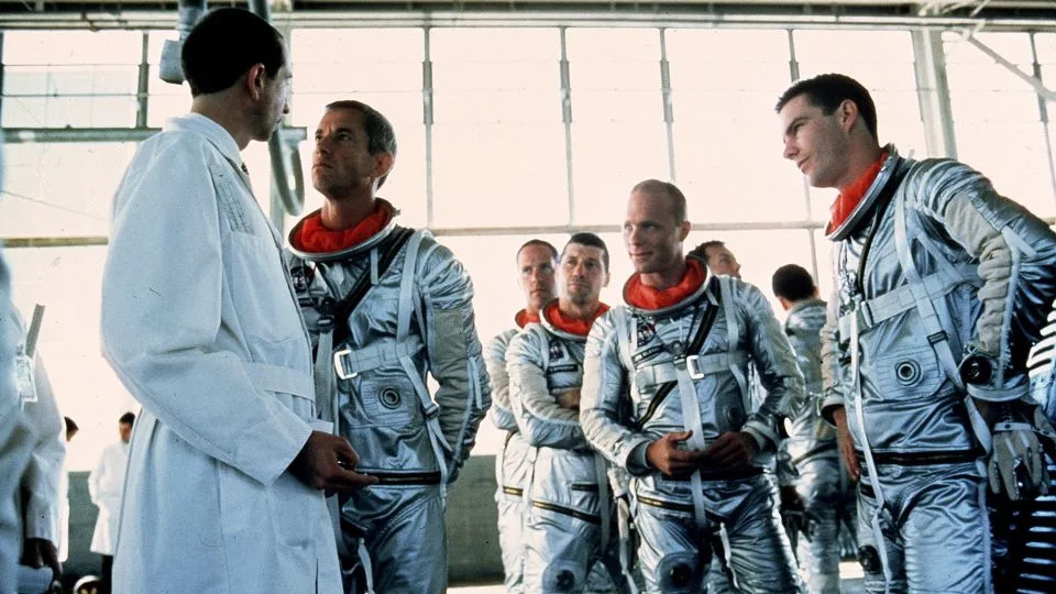 "The Right Stuff" follows the origin of US space program and the missions of original astronauts of the Mercury program. - Allstar Picture Library Limited/Alamy Stock Photo