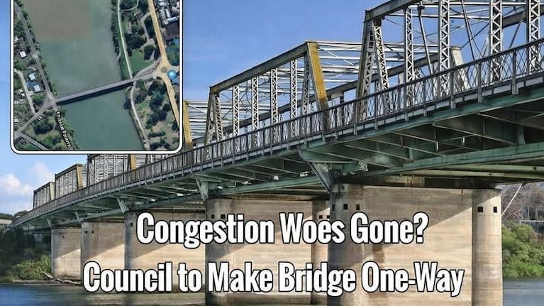 A photo from the fake Facebook page accompanying the fabricated online press release.