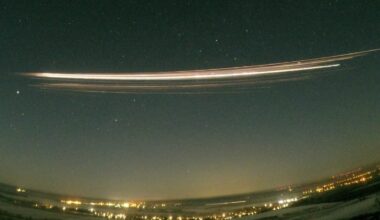 Reentering SpaceX Rockets Are Peppering the Upper Atmosphere With Metal Pollution