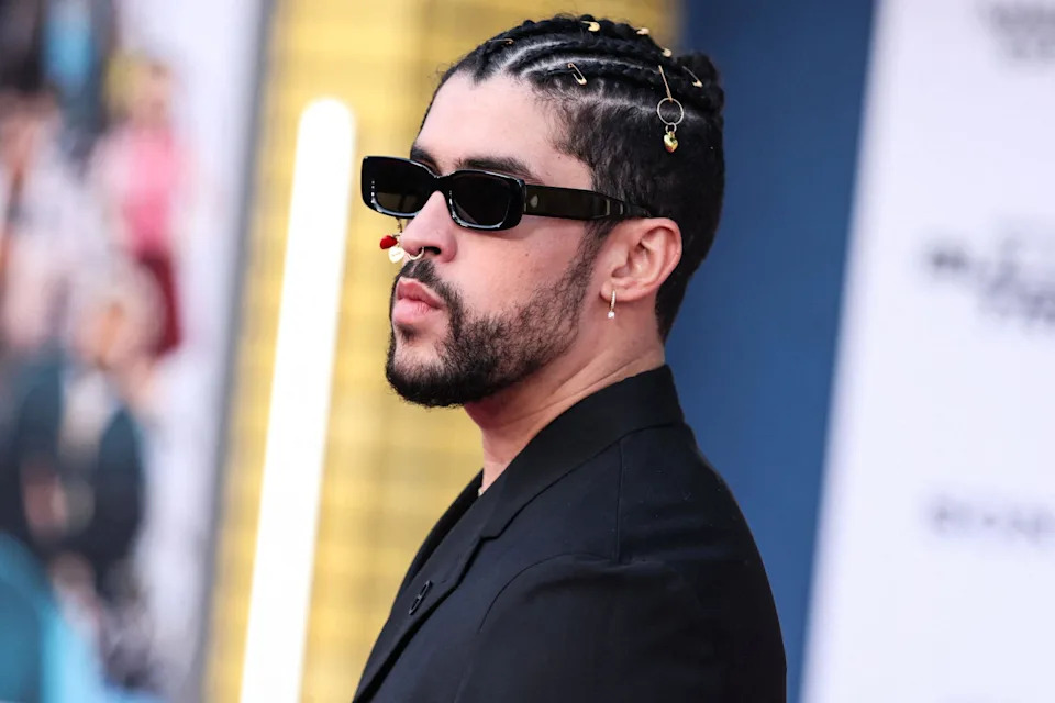 Bad Bunny at Los Angeles Premiere Of Sony Pictures' 'Bullet Train'