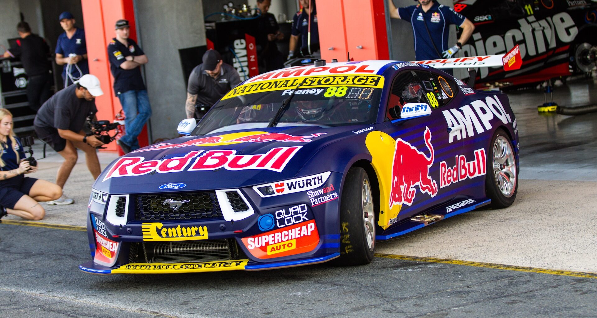 Triple Eight continues car quirk into new Ford Mustang era - Repco Supercars Championship