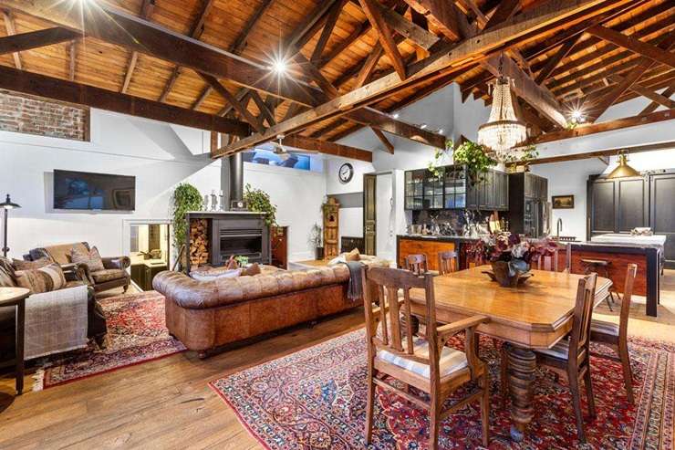 Overseas buyers were interested in this luxury New Plymouth home, but the new owners eventually came from down the Taranaki coast. Photo / Supplied