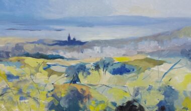 Richard Saliba’s serene landscapes invite quiet reflection