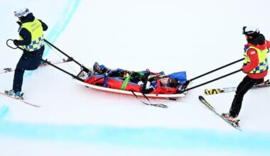 Kiwi freeskier Fin Melville Ives knocked out in Winter Olympics crash