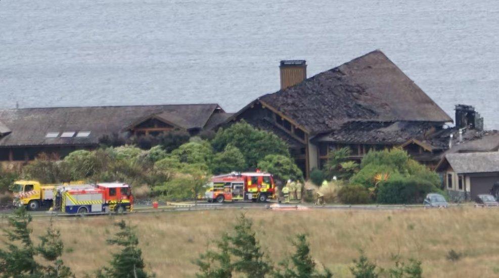 Stunned by lodge blaze | Otago Daily Times Online News