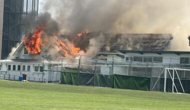 'Aggressive' fire in Northcote College heritage building during strike