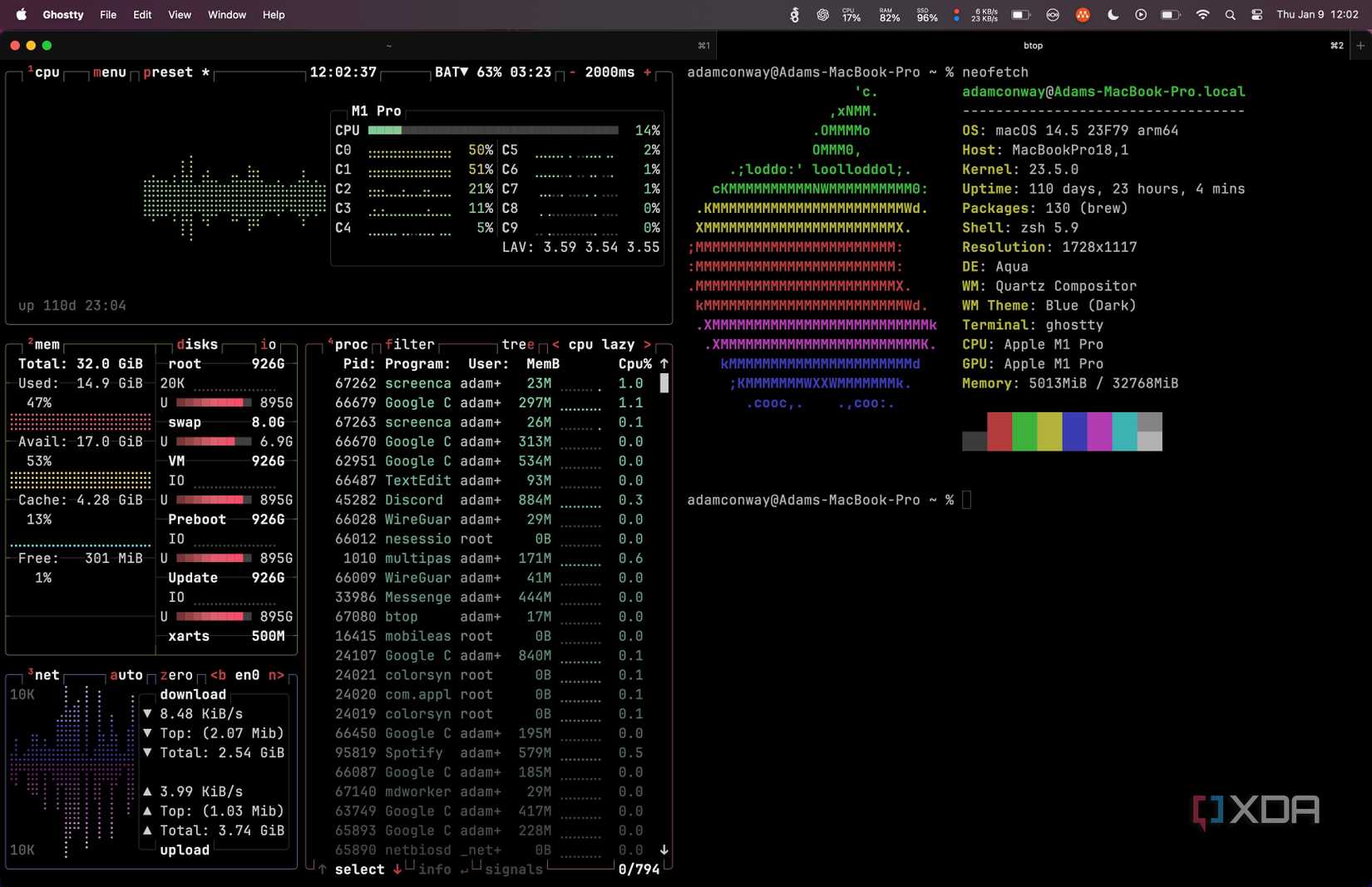 ghostty-split-view-btop-neofetch