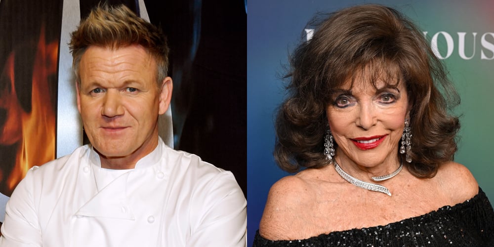 Gordon Ramsay Reveals Why He Kicked Joan Collins Out of One of His Restaurants | Gordon Ramsay, Joan Collins | Celebrity News and Gossip | Entertainment, Photos and Videos