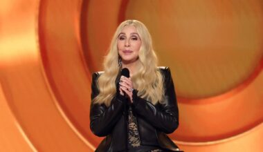 Cher Accepts Lifetime Achievement Award at 2026 Grammy Awards
