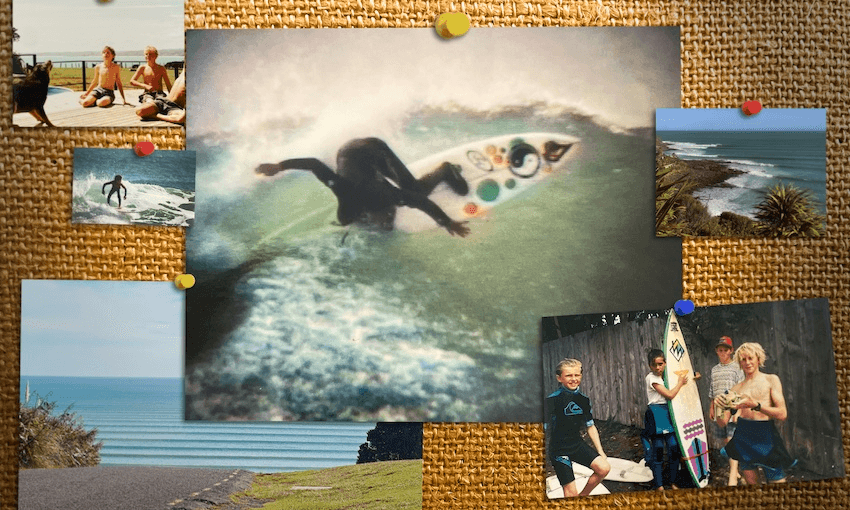 Surfing’s elite are coming to Raglan. But I was there when a great slipped in to ride our waves