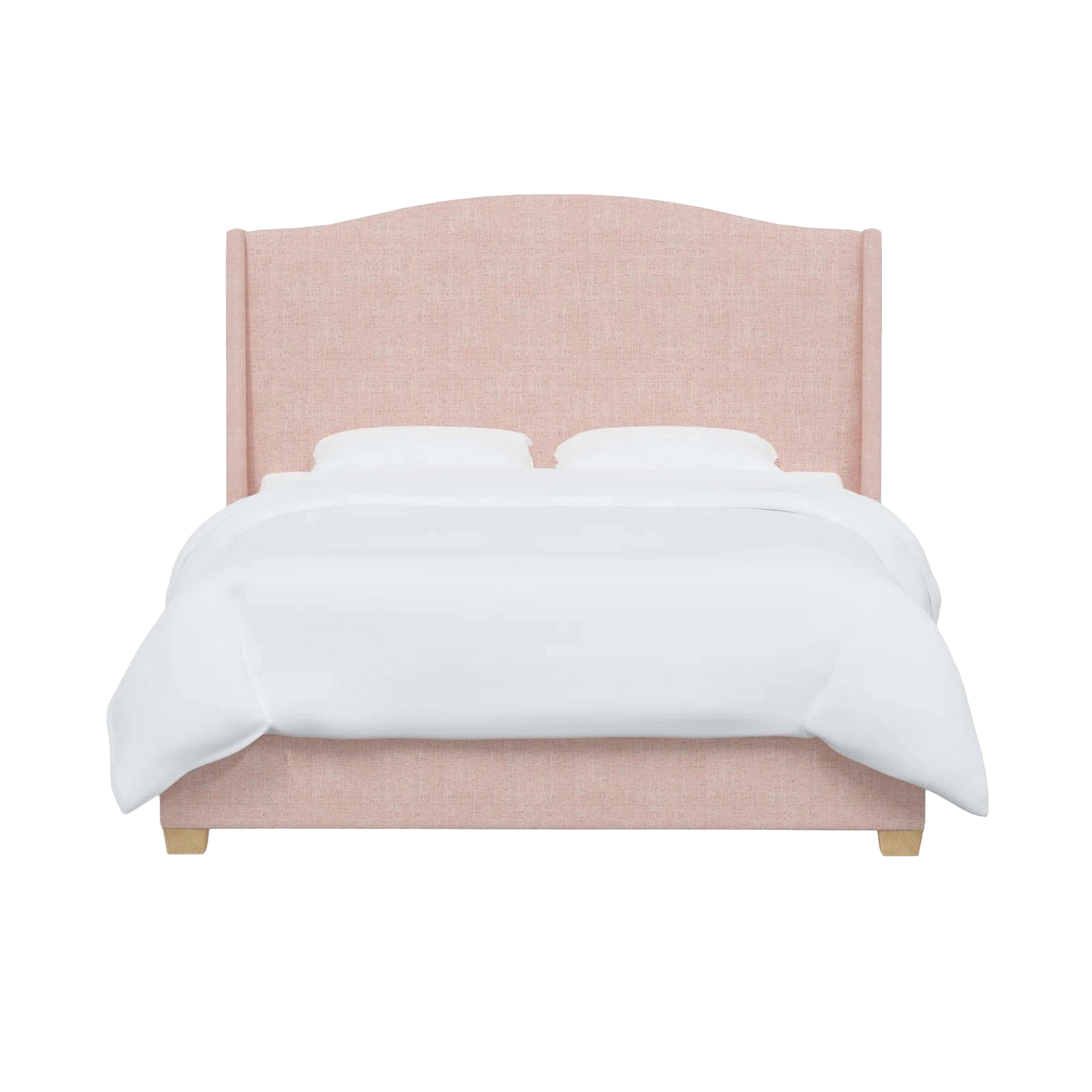 Allis Upholstered Wingback Bed $2,199 at Birch Lane