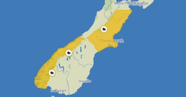 Rain watches for parts of the country, other areas set to hit 29C