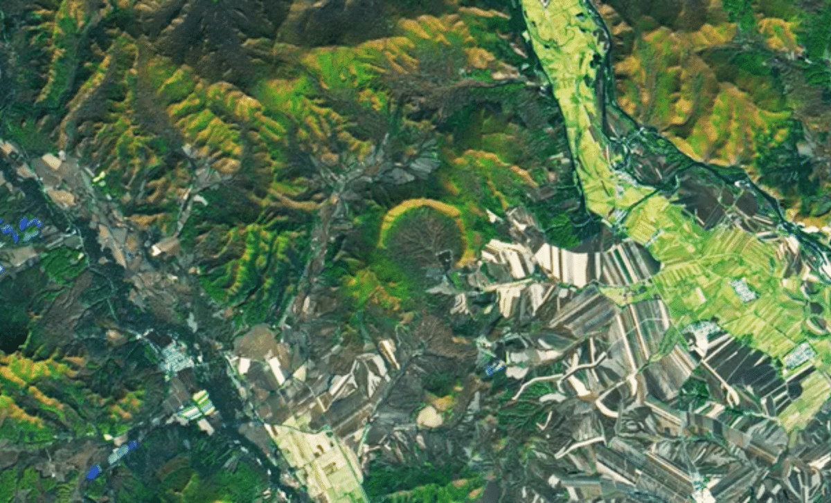 Hidden 46,000 Year Old Crater Found In China, Revealing The Largest Meteor Strike Under 100,000 Years Old