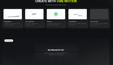 Higgsfield launches ‘vibe’ editor for creating motion graphics