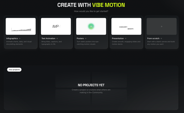 Higgsfield launches ‘vibe’ editor for creating motion graphics