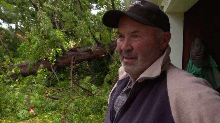 Homeowner Kellick Harding.