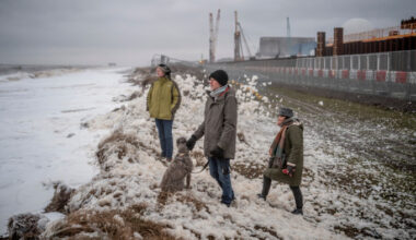 Rapid UK coastal erosion throws spotlight on £40bn nuclear plant