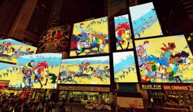 Tomokazu Matsuyama "Morning Again" Times Square