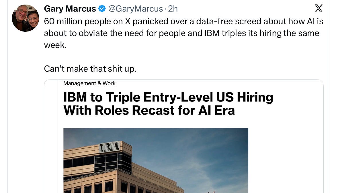 Irony, Irony laced with Karma, and Terror