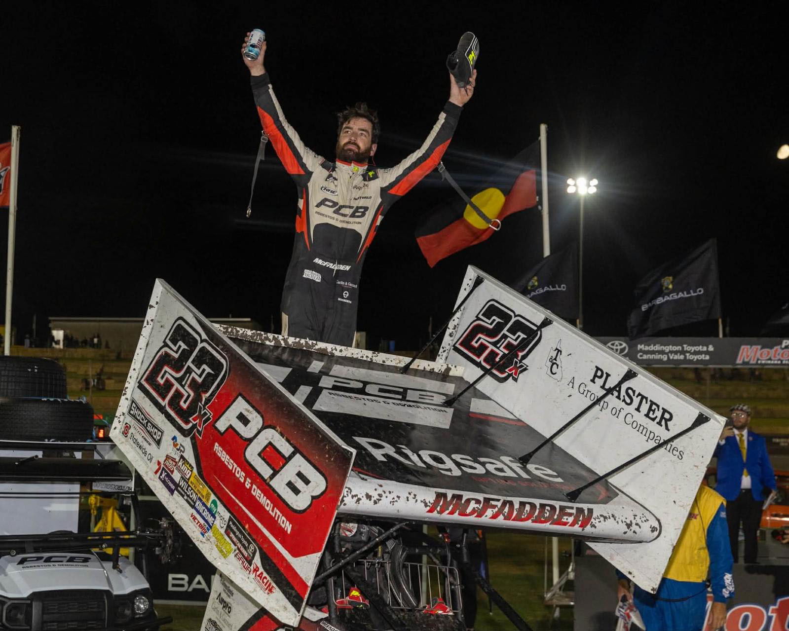 McFadden wins Mr Sprintcar opener, late failure for Kostecki