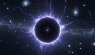 A compact object made of self-gravitating fermionic dark matter. Image credit: Gemini AI.