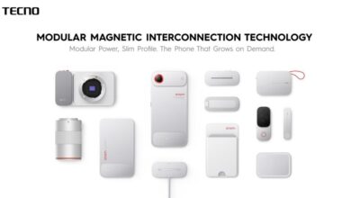 TECNO Unveils the World's Thinnest Modular Smartphone Ecosystem Concept