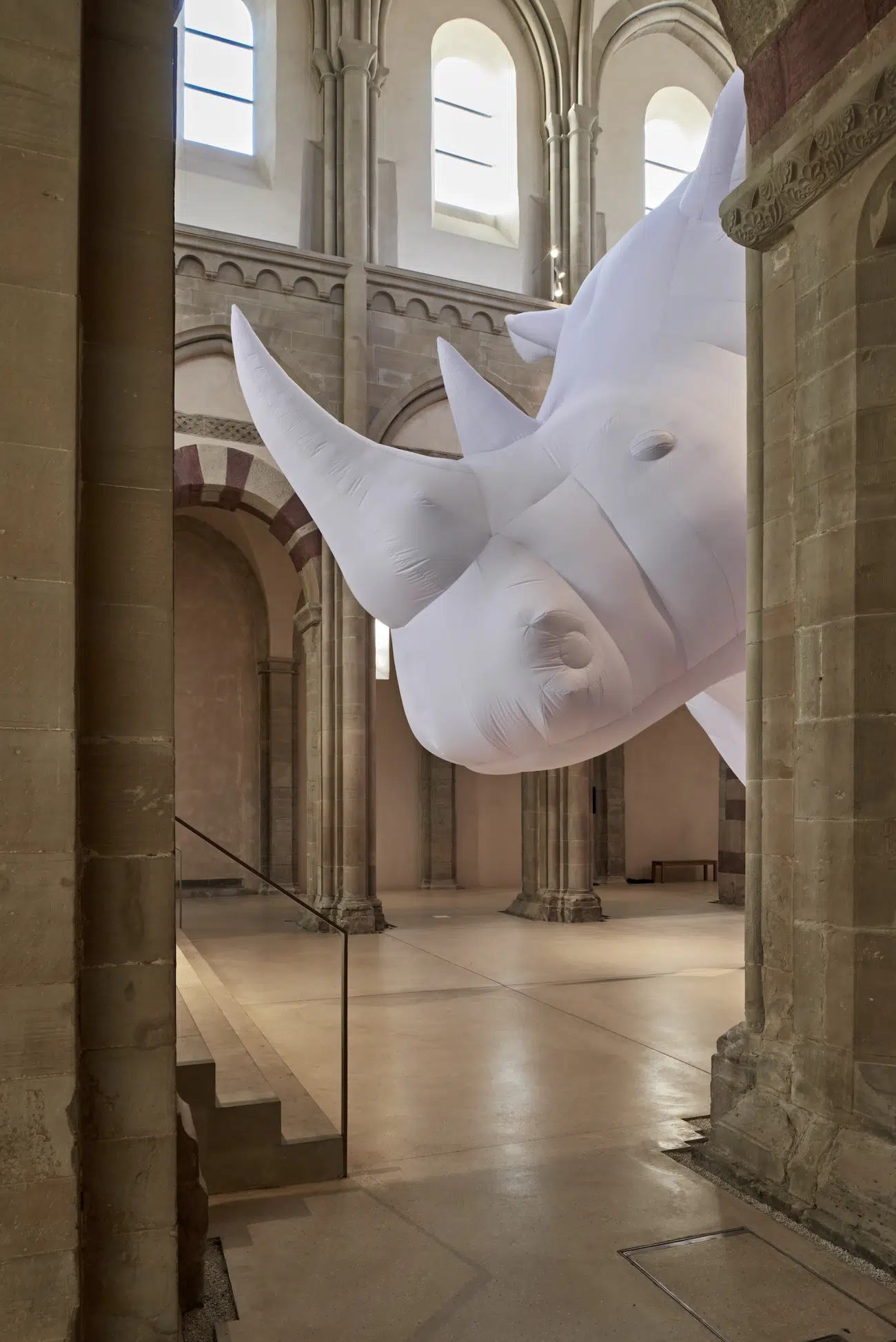 Inflatable Rhinoceros Magdeburg 