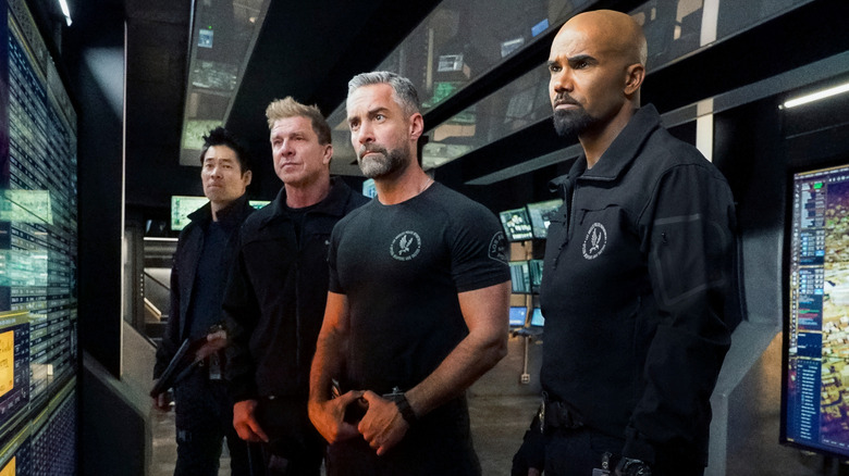 Victor Tan, Deacon Kay, Dominique Luca and Hondo Harrelson in SWAT Season 2