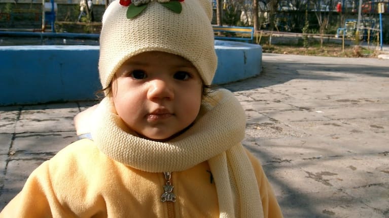 Irene as a young child in Iran before moving to New Zealand with her family.