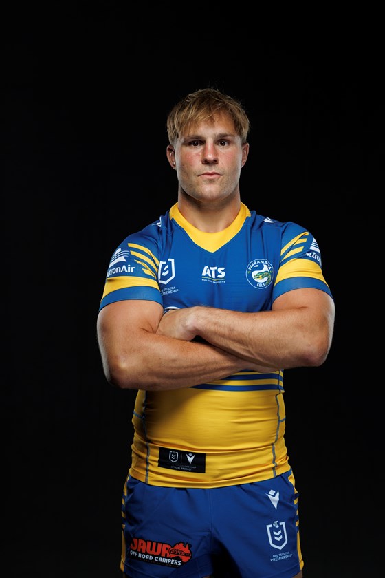 Jack de Belin is set for his first game in Parramatta colours on Saturday.
