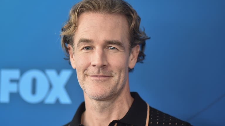 James Van Der Beek attends the FOX Winter Press Day in Los Angeles in 2024. 
