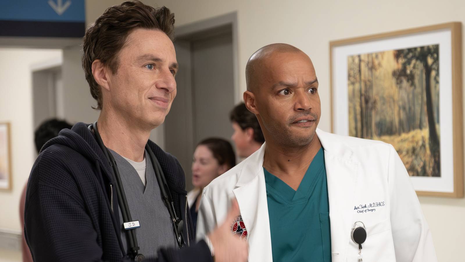 Scrubs’ JD & Elliot Relationship Bombshell Explained