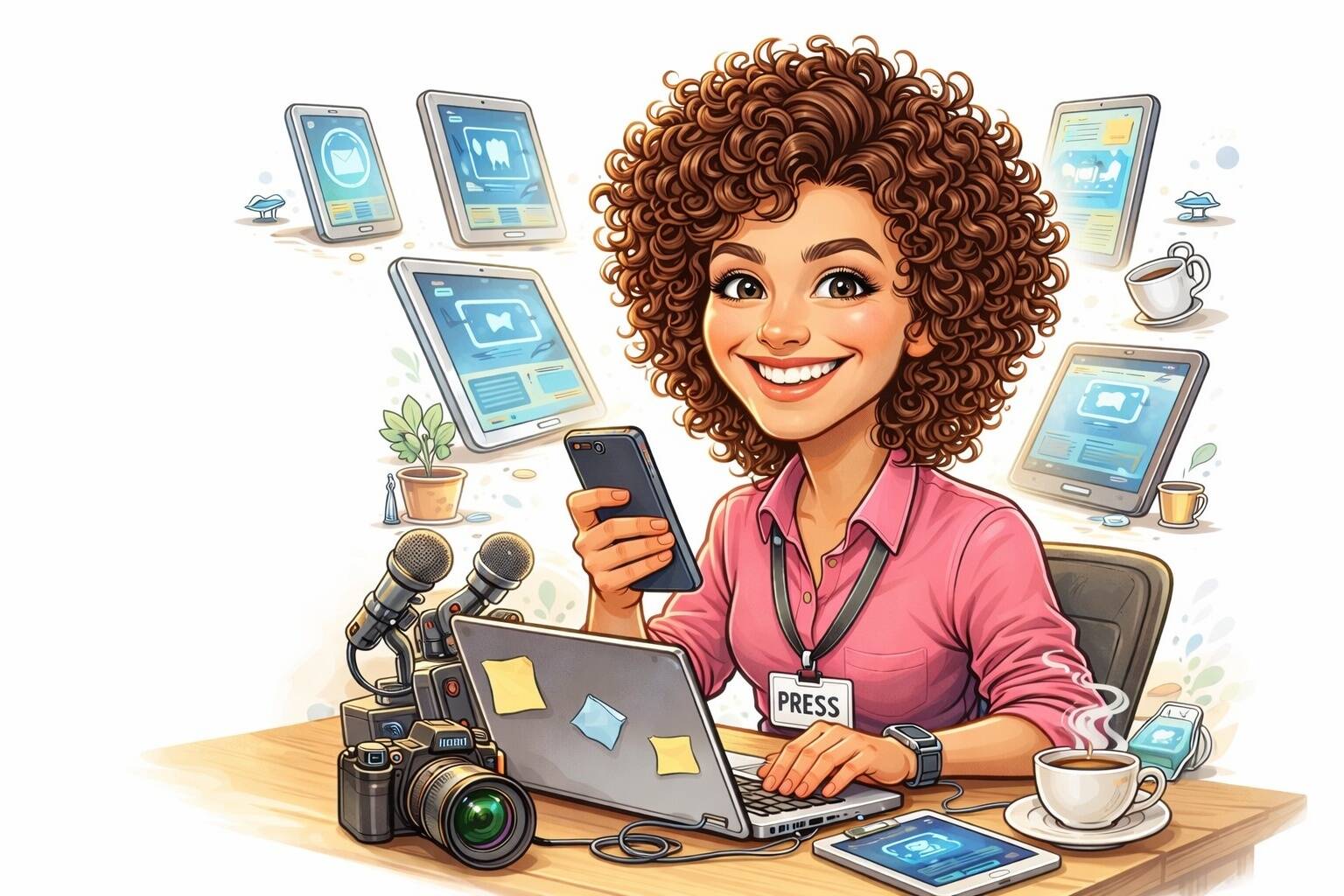 Posting AI caricatures on social media is bad for security • The Register