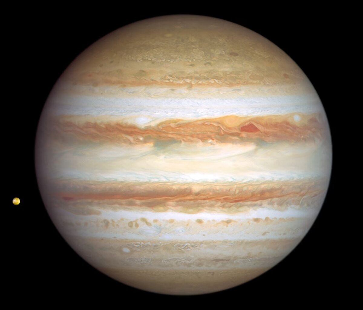 jupiter January 6, 2024 hubble_NASA, ESA, STScI, Amy Simon (NASA-GSFC)