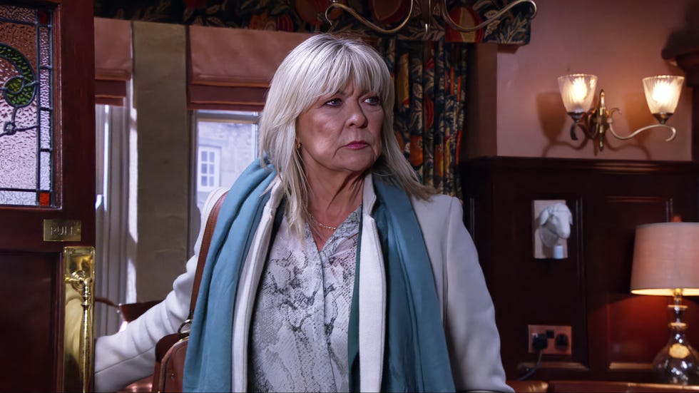 EMBARGOED 17/02/2026 0001 Kim Tate, Emmerdale kim tate, emmerdale