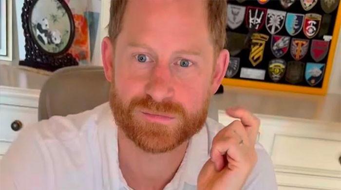 Prince Harry's home office tells a story