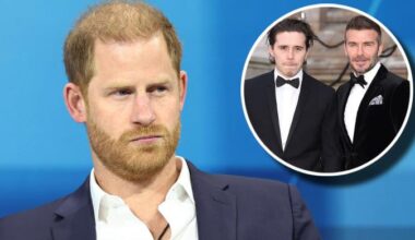 Prince Harry takes centre stage in David, Brooklyn Beckham feud