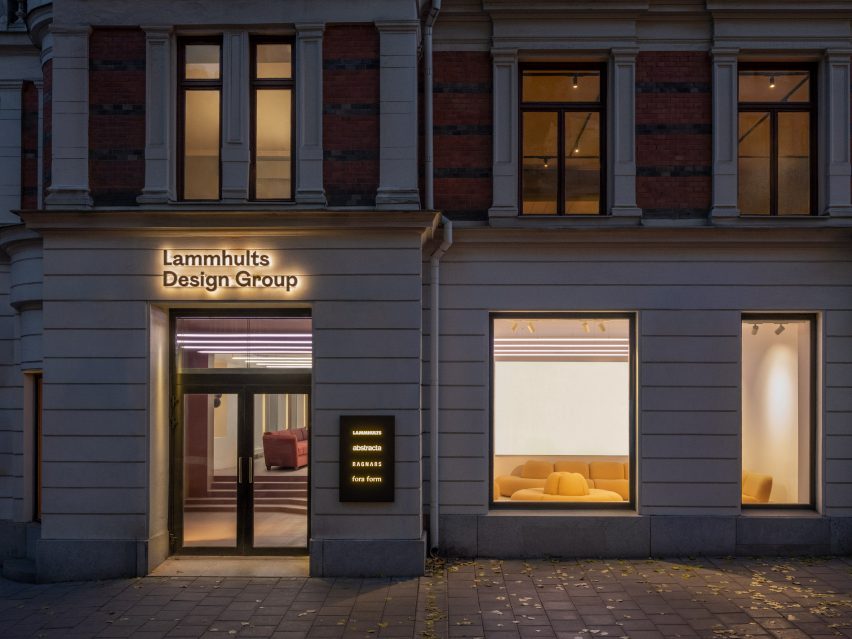 Note Design Studio-designed showroom