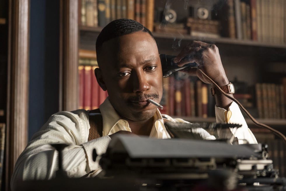 lamorne morris as robbie robertson, spider noir