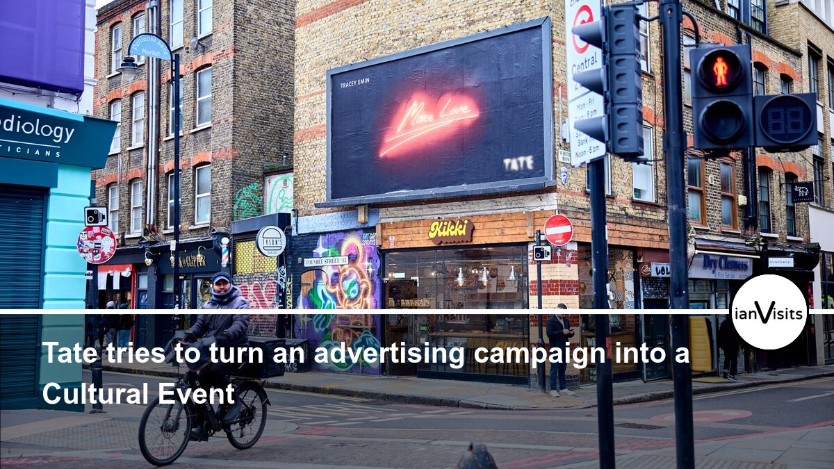 Tate tries to turn an advertising campaign into a Cultural Event