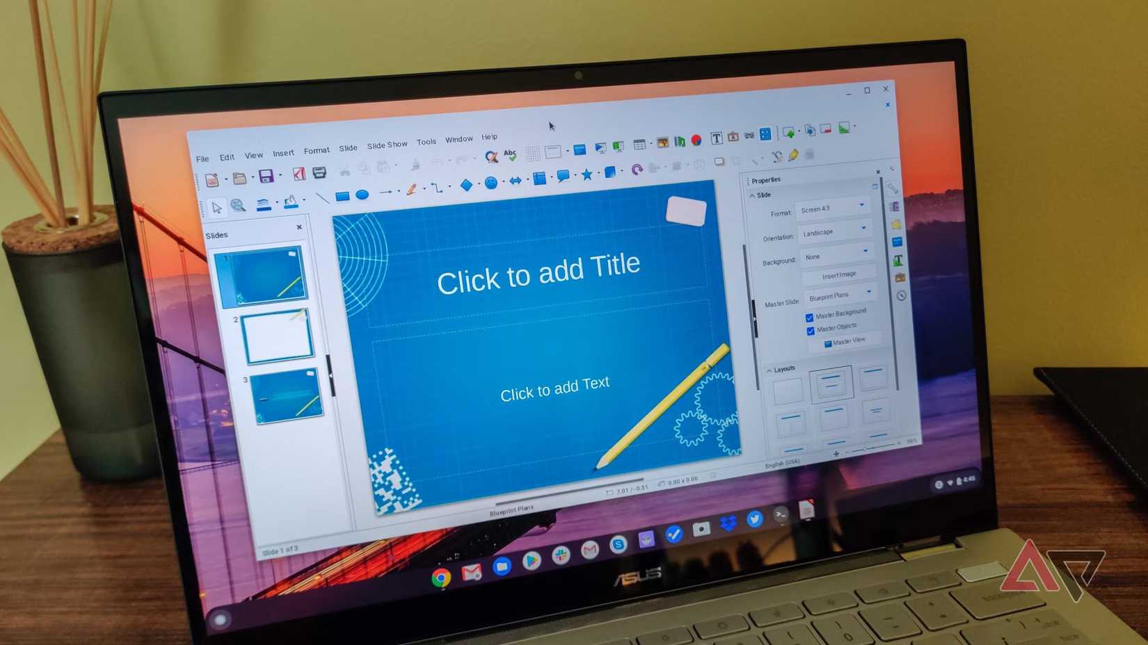 Linux app on Chromebook