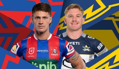 NRL 2026, Las Vegas, match preview, Newcastle Knights, North Queensland Cowboys, official team lists, injuries, updates