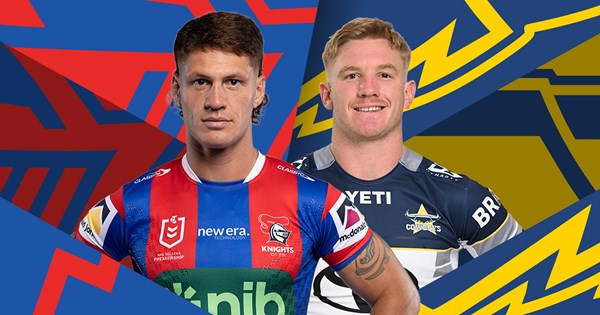 NRL 2026, Las Vegas, match preview, Newcastle Knights, North Queensland Cowboys, official team lists, injuries, updates