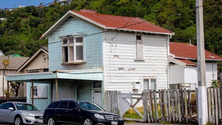 The house on Queens Drive.