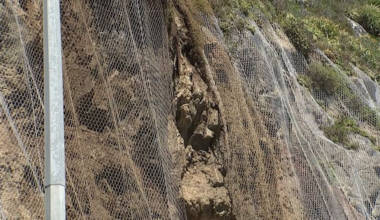 Fire crews 'abused' after rockfall closes Christchurch road