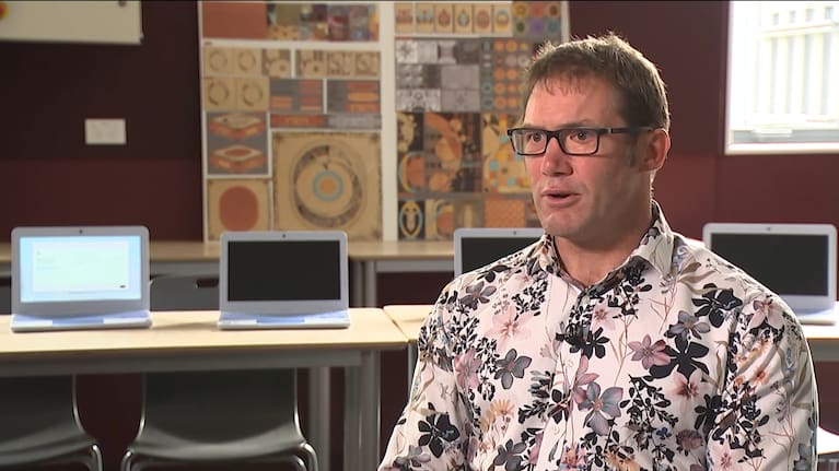 Mana College principal Jeff Chapman. 