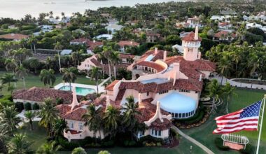 Armed man shot dead after entering secure area of Trump's Florida resort