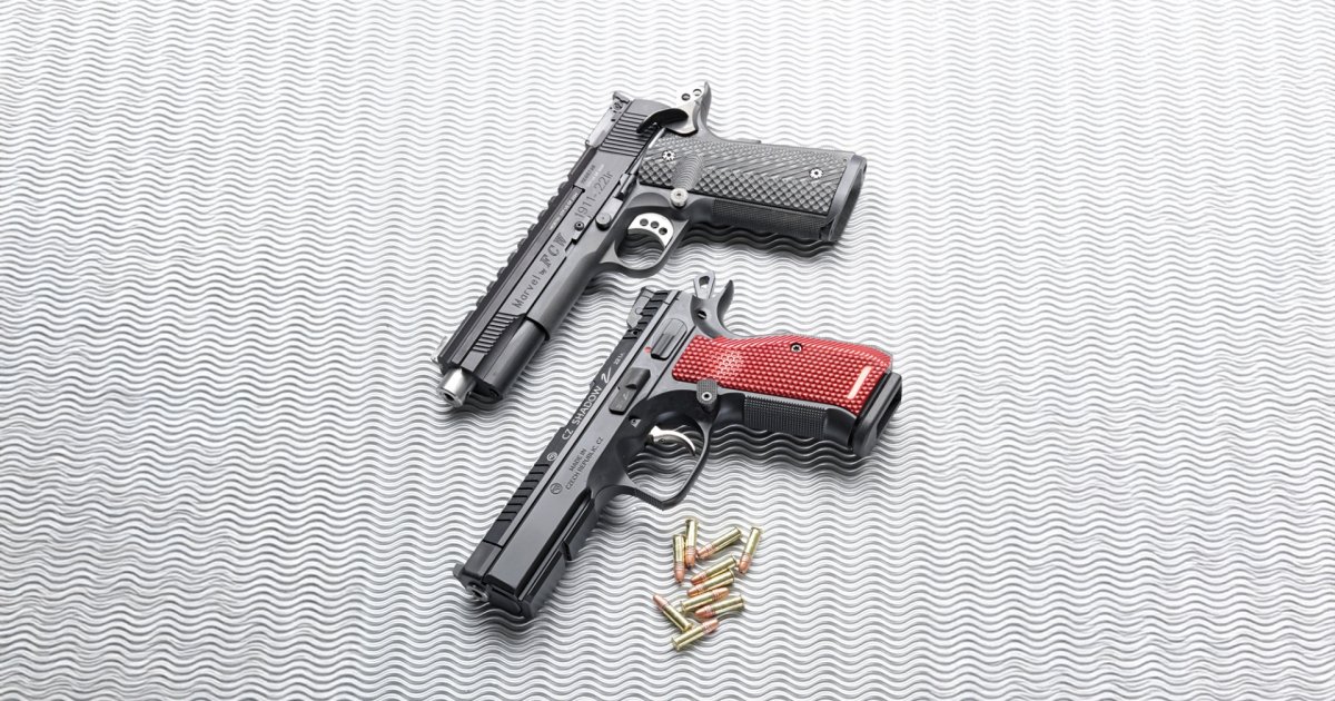 .22 conversion kits tested: Marvel Precision for 1911/2011 and CZ Kadet for CZ Shadow 2